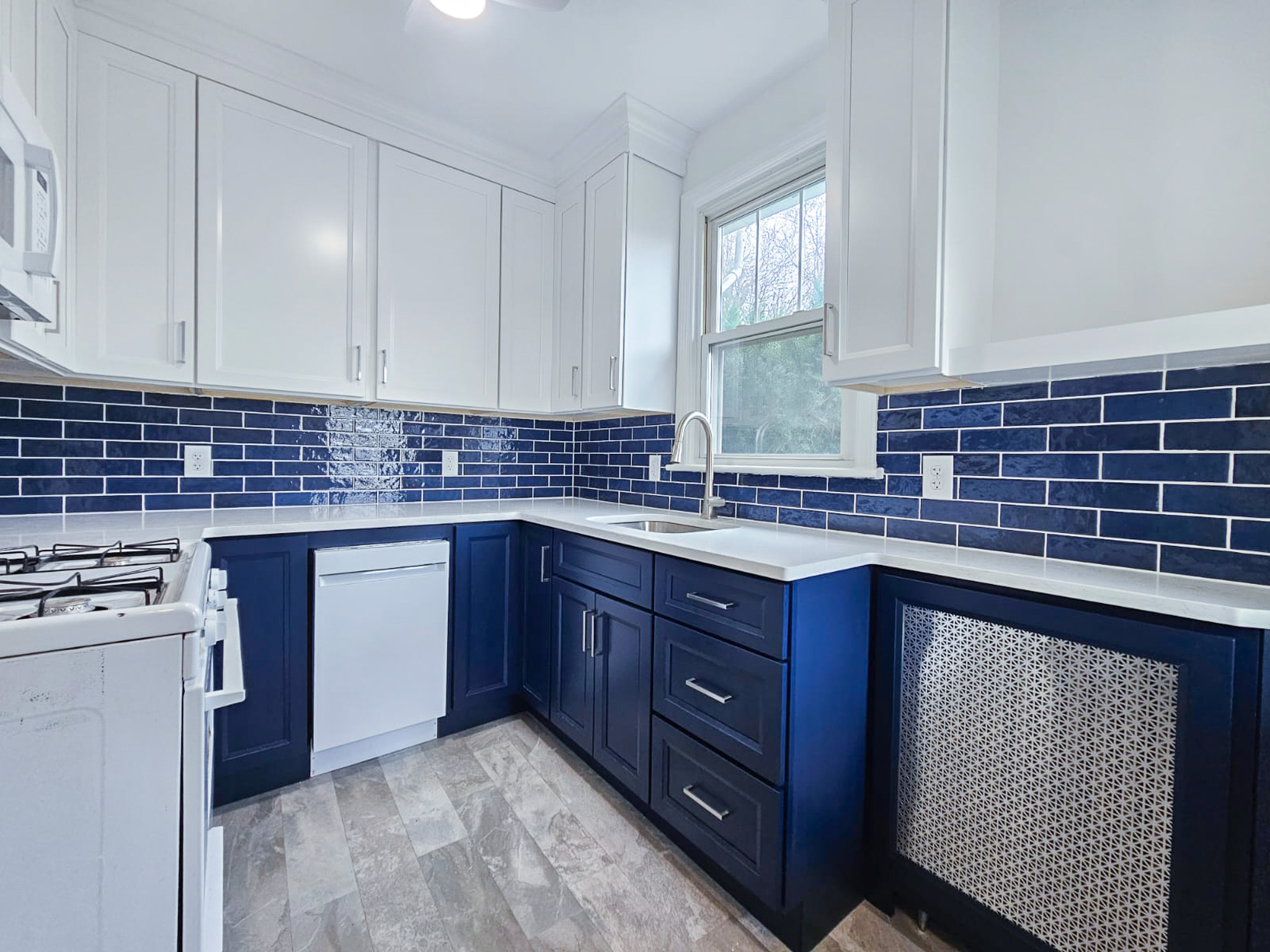 Blue Raised Panel, Baltimore